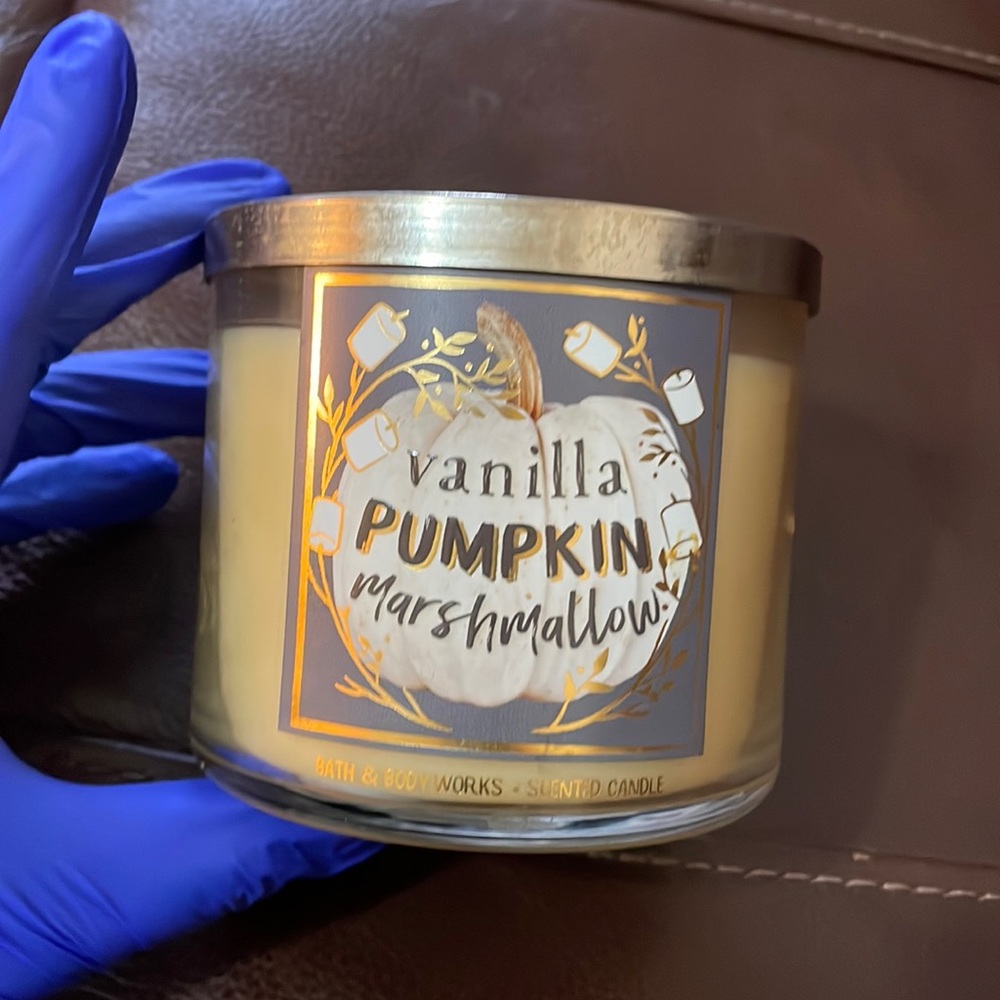 Vanilla Pumpkin Marshmallow Scented candle